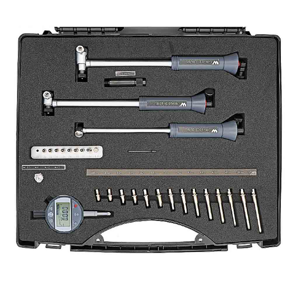 Digital Internal bore gauge set 18-160 mm range | with certificate