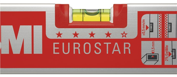 Wasserwaage EUROSTAR 690 E aus Aluminium Länge 200 cm Wasserwaage EUROSTAR 690 E aus Aluminium Länge 200 cm