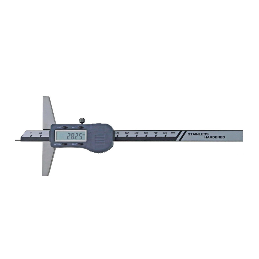 Digital-Tiefenmessschieber 150 x 100 mm mit Stiftspitze Ø 1,5 mm DIN 862