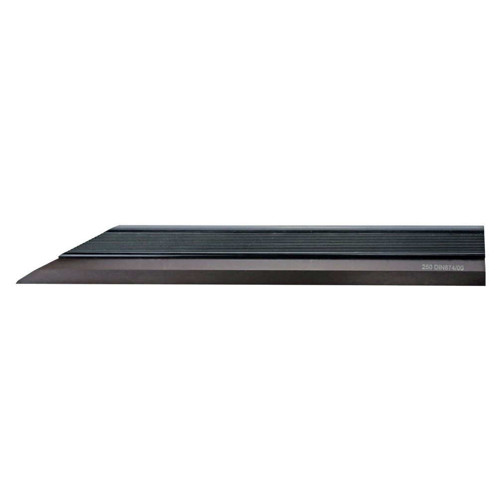 Haarlineal Länge 250 mm Werkzeugstahl DIN 874/00