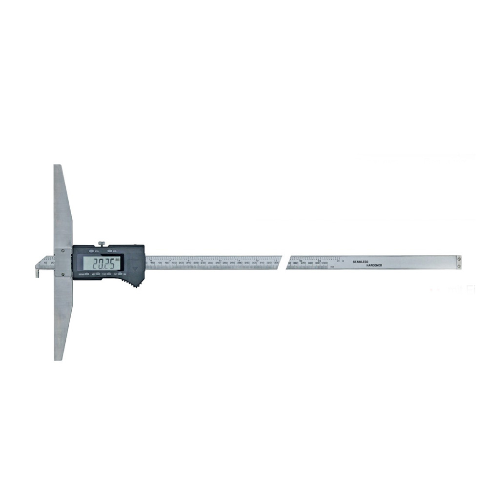 Digital Tiefen-Messschieber 1000 x 250 mm mit Haken DIN 862