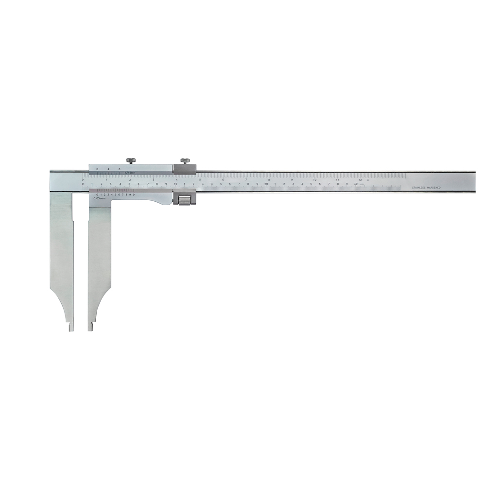 Präzisions-Werkstatt-Messschieber 300 x 100 mm ohne Spitzen DIN 862