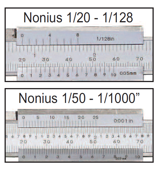 Preview reading Vernier caliper 0 - 200 mm with set screw DIN 862
