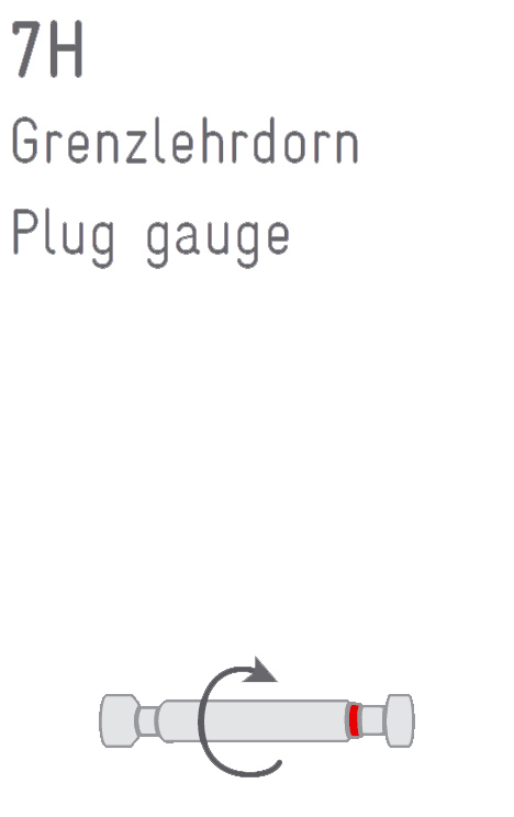 Drawing Thread plug gauge Tr 32 x 6 - 7H DIN 103