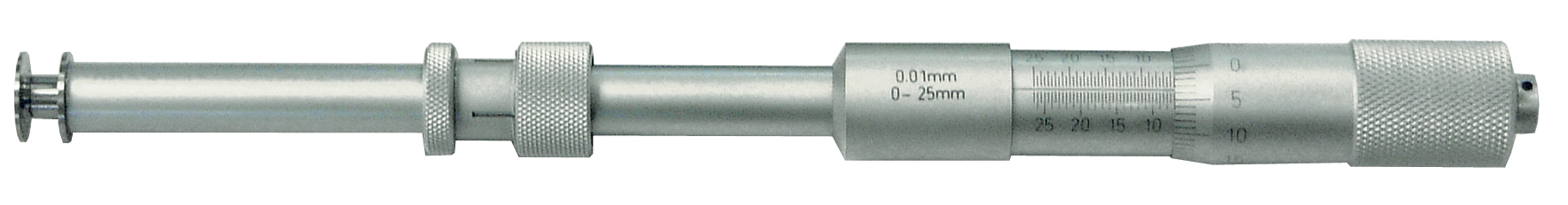 Quernuten-Messschrauben, 0 - 25 mm, Länge 223 mm