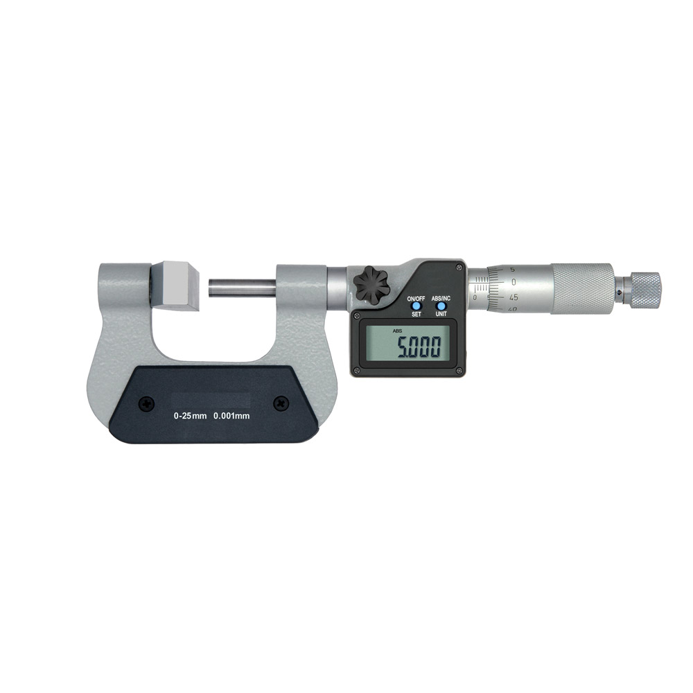 Digital large anvil micrometer 25-50 mm
