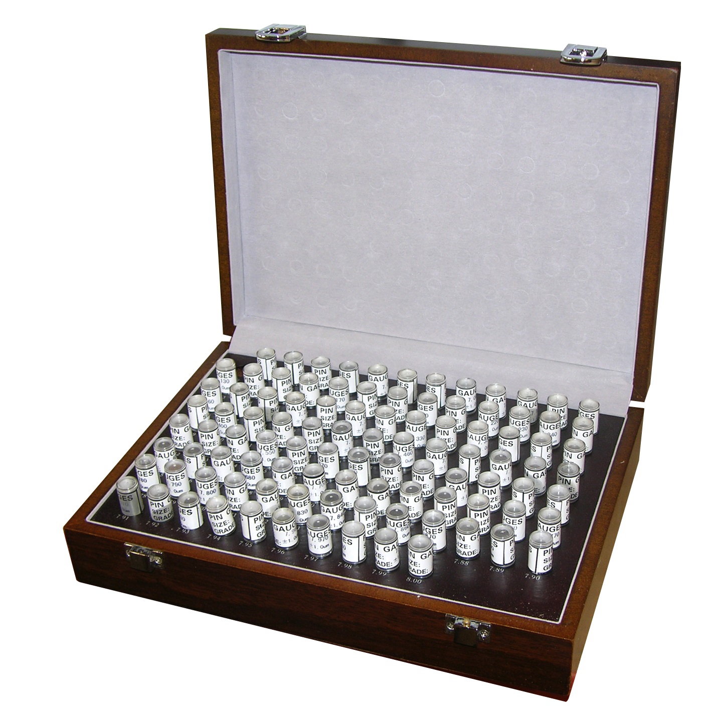 Messstift-Satz 100-tlg. 4,01 - 5,00 mm aus Spezialstahl