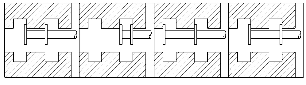 Anwendung Quernuten-Messschrauben, 0 - 25 mm, Länge 223 mm