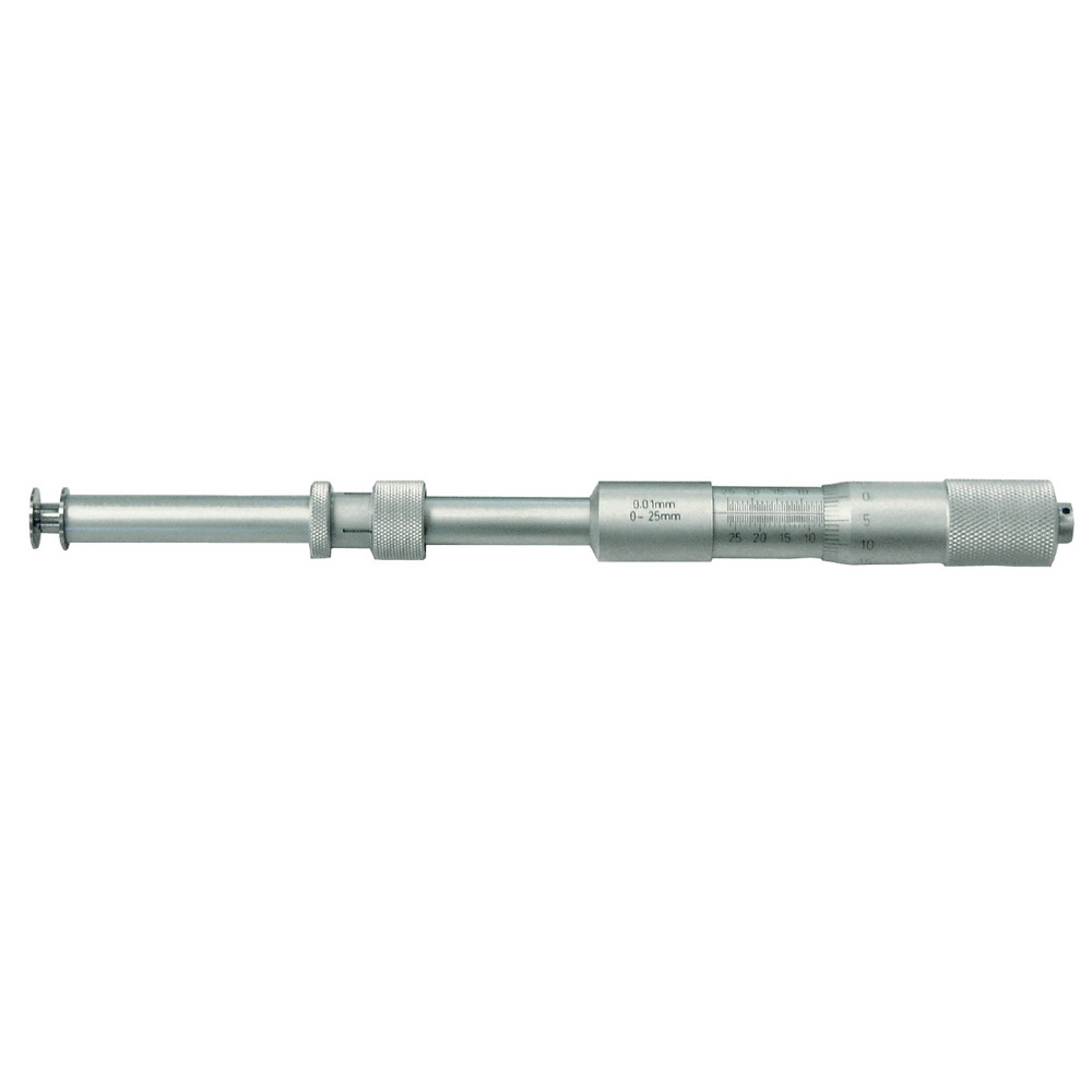 Groove micrometer, 0 - 25 mm, Length 223 mm