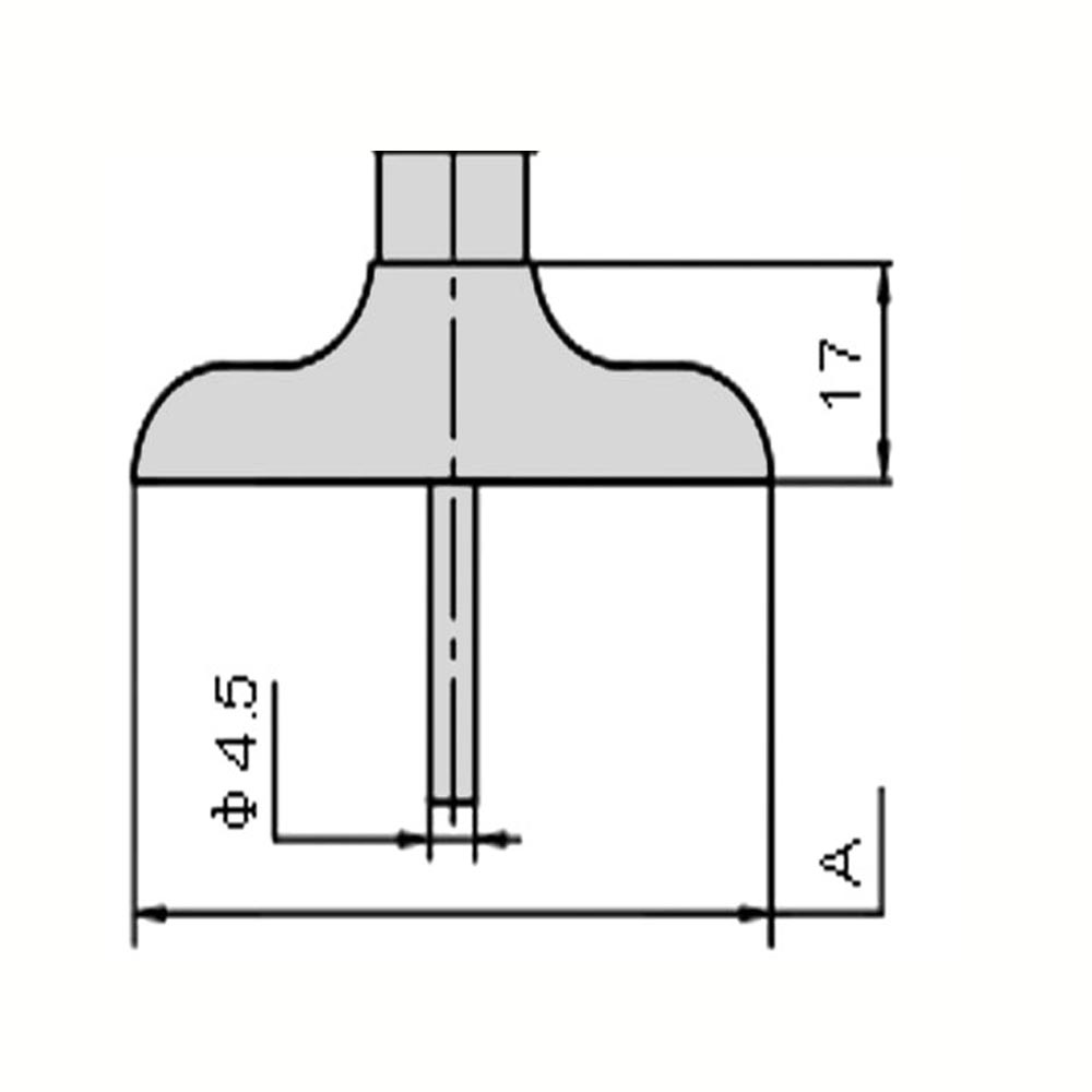 Technical drawing Digital depth micrometer 0 - 100 mm IP 65