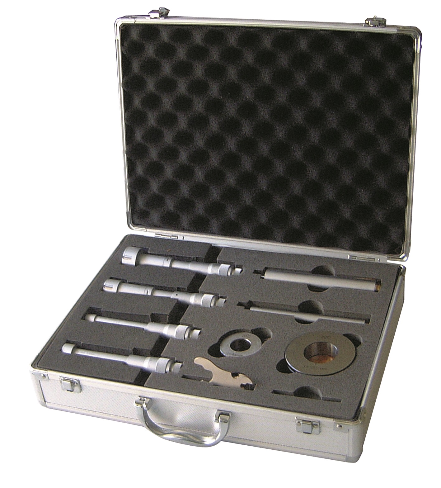 Three point internal micrometer set 50-100 mm DIN 863 Three point internal micrometer set 50-100 mm DIN 863