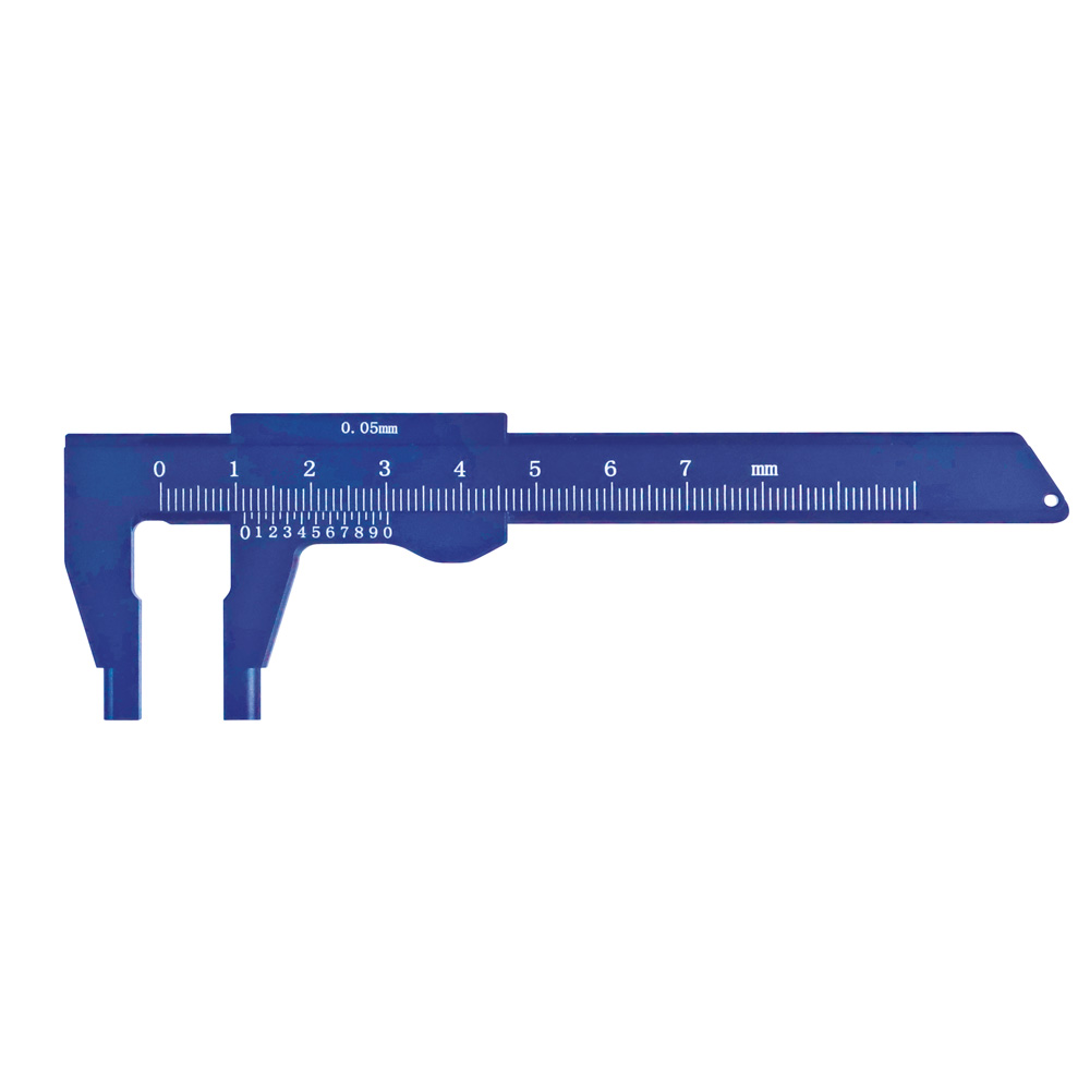 Aluminium-Messschieber 70 mm Messbereich eloxiert