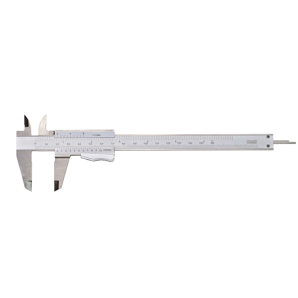 Taschenmessschieber 0-150 mm Messbereich mit Momentfeststellung DIN 862