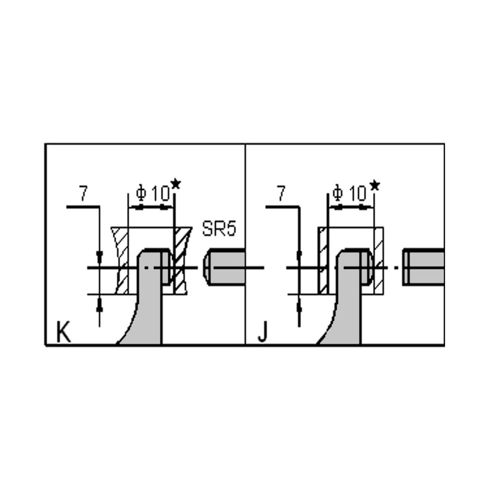 Drawing Digital tube-micrometer 0-25 mm Drawing Digital tube-micrometer 0-25 mm