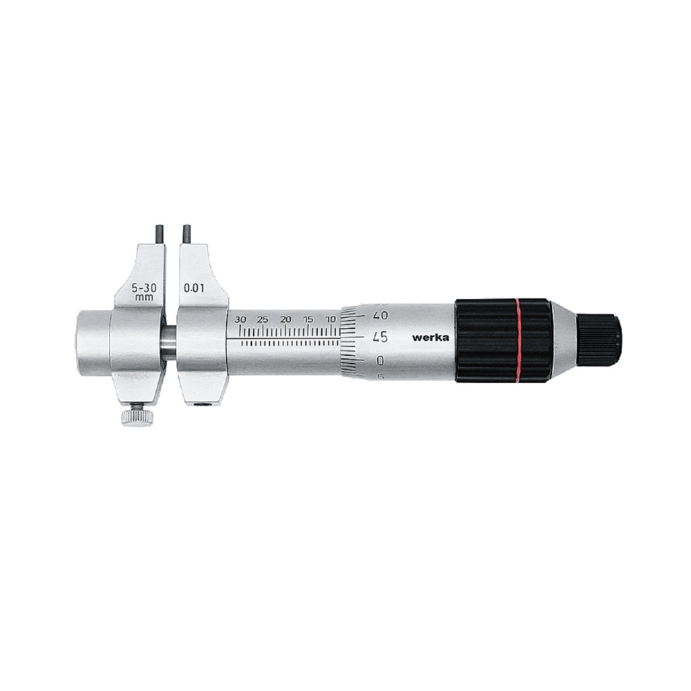 Internal micrometer 5 - 30 mm range | with inspection certificate