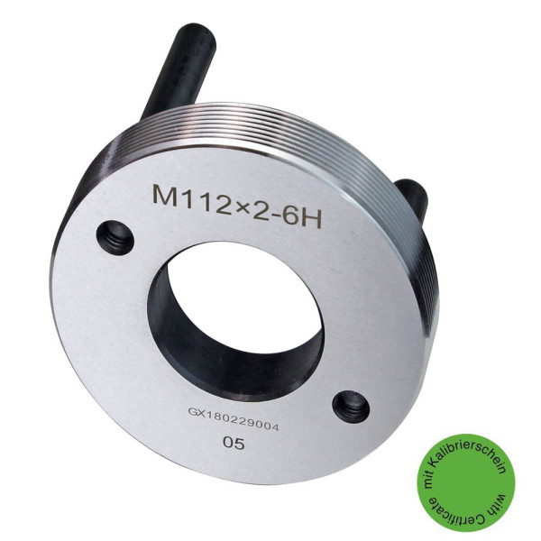 "GO" thread gauge M 118 x 1,5 - 6H DIN 13