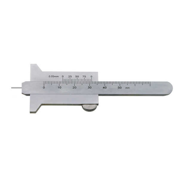 Depth caliper 50 mm with pin Ø 1,5 x 6 mm