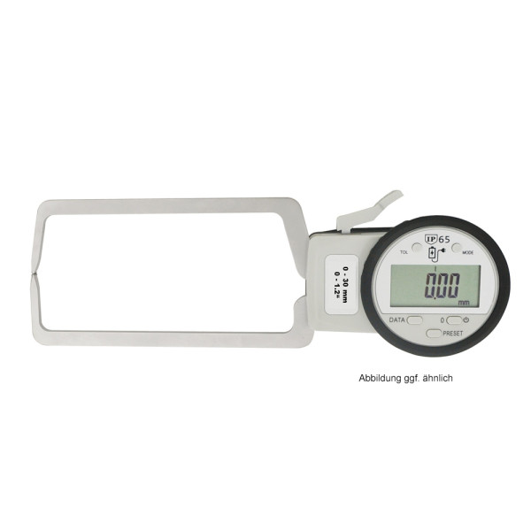 Digital caliper gauge 0 - 50 mm IP 65 for outside measuring