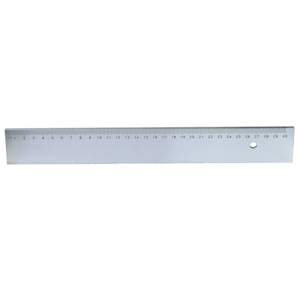 Steel ruler 800 x 40 x 5 mm DIN 866/B made of steel