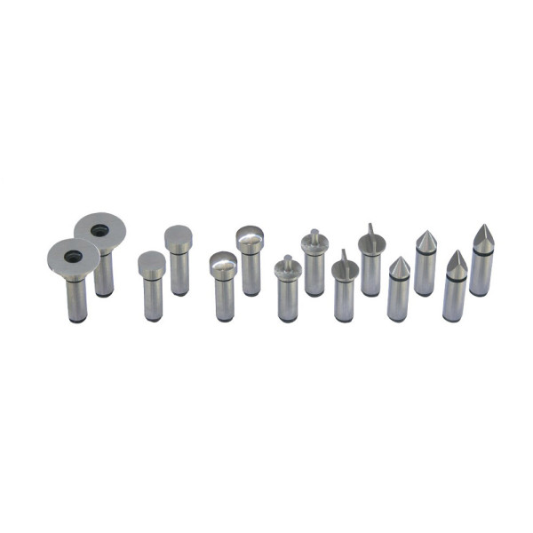 Set of interchangeable inserts shank Ø 5 mm