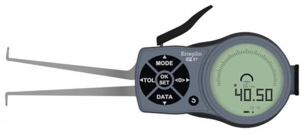 Kroeplin Innen-Schnelltaster L220 20 - 40 mm Messbereich digital