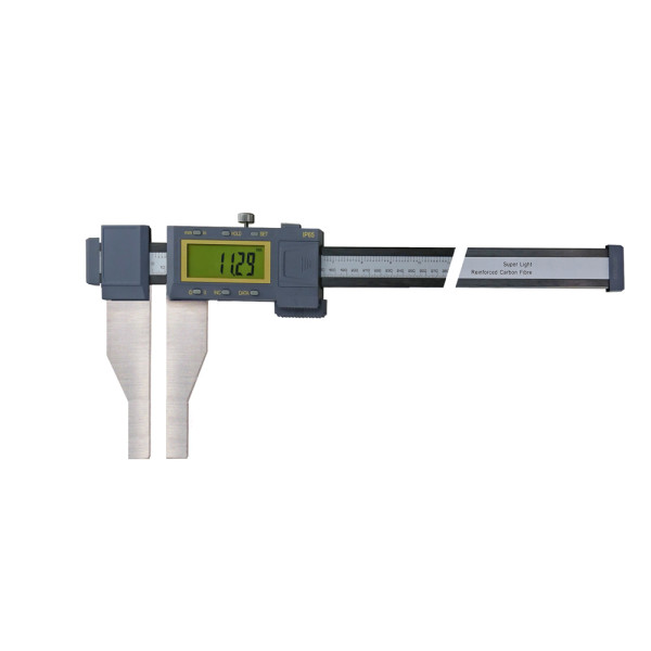 Digital control caliper 2000 mm IP 65 with exchangeable measuring jaws