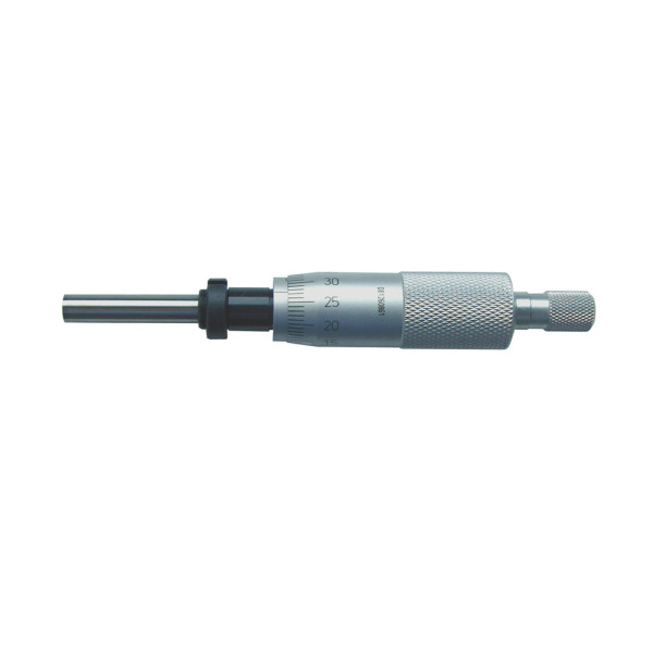 Micrometer head 25 mm with fix screw nut DIN 863