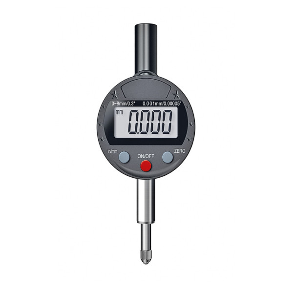 Digital small dial indicator 0-8 mm range reading 0,001 mm