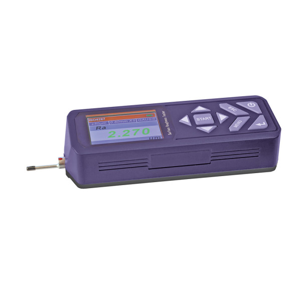 Surface roughness tester Ra/Rq 0,005 - 16 µm with large LCD display