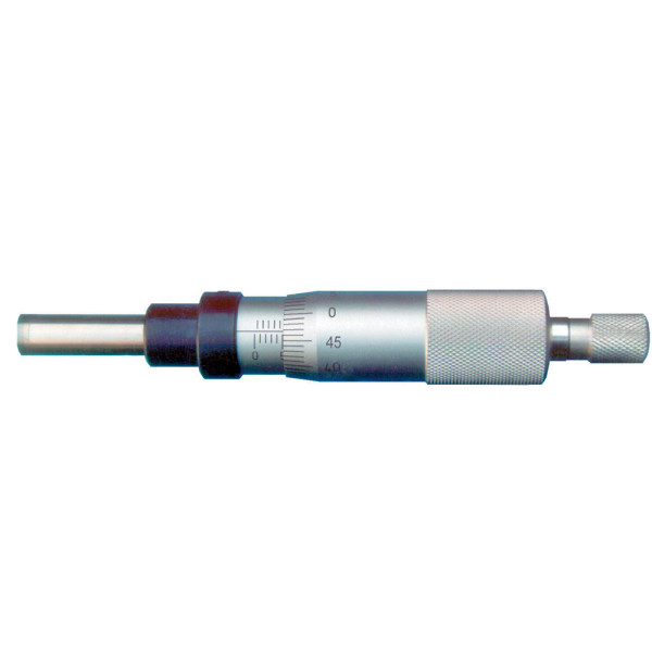 Micrometer head 0 - 25 mm spindle non-rotating DIN 863