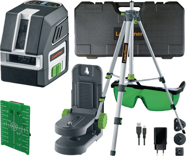 Kreuzlinienlaser PocketCross-Laser 2G mit Stativ