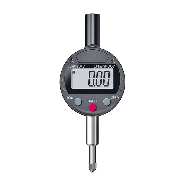 Digital small dial indicator 0-8 mm range reading 0,01 mm